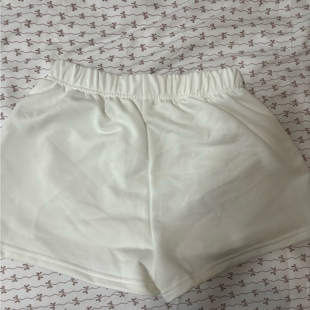 White shorts- Size Small